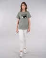 Shop Just Chill-penguin Boyfriend T-Shirt-Full