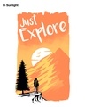 Shop Just Explore Half Sleeve T-Shirt (Sun Active)