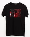 Shop Justice Half Sleeve T-Shirt (DCL)-Front