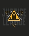 Shop Justice League Triad Full Sleeve T-Shirt Black