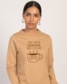 Shop Justneedcoffee Fleece Light Sweatshirt-Front