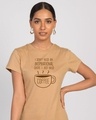 Shop Justneedcoffee Half Sleeve T-Shirt-Front