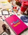 Shop Kaafi Moody Designer Notebook (Hardbound, A5 Size, 144 Pages, Ruled Pages)-Design