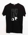 Shop Kafi Lazy Half Sleeve T-Shirt-Front
