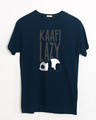 Shop Kafi Lazy Half Sleeve T-Shirt-Front