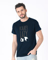 Shop Kafi Lazy Half Sleeve T-Shirt-Design