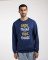 Shop Kaide Mei Rahoge Fleece Light Sweatshirts-Front