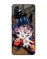 Shop Kakaroto Premium Glass Case for Poco M4 Pro 5G(Shock Proof, Scratch Resistant)-Front