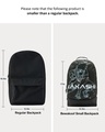 Shop Unisex Black Kakashi Chidori Printed Small Backpack