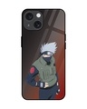 Shop Kakashi Premium Glass Cover for Apple iPhone 15-Front