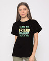 Shop Kamina Friend Boyfriend T-Shirt-Front