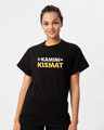 Shop Kamini Kismat Boyfriend T-Shirt-Front