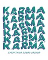 Shop Karma Comes Around Full Sleeve T-Shirt White-Full