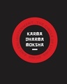 Shop Karma Dharma Moksha Full Sleeve T-Shirt Black