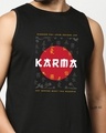 Shop Karma Fusion Vest Black-Front