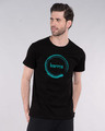 Shop Karma Swish Half Sleeve T-Shirt-Front