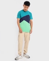 Shop Men's Kayaking Color Block T-shirt-Full