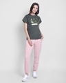 Shop Keep Blooming Flowers Boyfriend T-Shirt Nimbus Grey-Design
