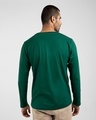 Shop Keep It Simple Full Sleeve T-Shirt Forest Green-Design