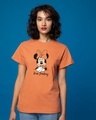 Shop Keep Smiling Minnie Boyfriend T-Shirt (DL)-Front