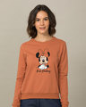 Shop Keep Smiling Minnie Sweatshirt (DL)-Front