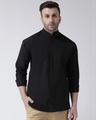 Shop Full Sleeves Cotton Casual Chinese Neck Shirt