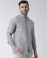 Shop Full Sleeves Cotton Casual Chinese Neck Shirt-Full