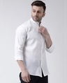 Shop Full Sleeves Cotton Casual Chinese Neck Shirt-Full