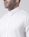 Shop Full Sleeves Cotton Casual Chinese Neck Shirt
