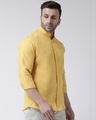 Shop Full Sleeves Cotton Casual Chinese Neck Shirt-Full