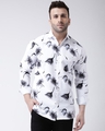 Shop Full Sleevess Cotton Casual Printed Shirt-Front