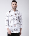 Shop Full Sleevess Cotton Casual Printed Shirt-Front