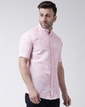 Shop Half Sleeves Cotton Casual Chinese Neck Shirt-Full