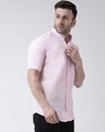 Shop Half Sleeves Cotton Casual Chinese Neck Shirt-Full