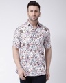 Shop Half Sleevess Cotton Casual Printed Shirt-Front