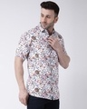 Shop Half Sleevess Cotton Casual Printed Shirt-Full