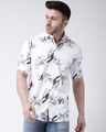 Shop Half Sleevess Cotton Casual Printed Shirt-Front