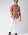Shop Men's Brown Casual Shirt-Front