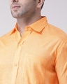 Shop Men's Orange Casual Shirt