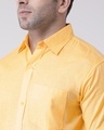 Shop Men's Yellow Casual Shirt