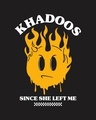 Shop Khadoos Full Sleeve T-Shirt Black
