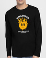 Shop Khadoos Full Sleeve T-Shirt Black-Front