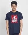 Shop Khana Kidhar Hain Half Sleeve T-Shirt-Front
