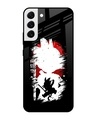 Shop Kid Goku Premium Glass Case for Samsung Galaxy S22 5G (Shock Proof,Scratch Resistant)-Front