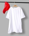 Shop Kids - Boys White Oversized T-shirt-Design