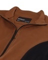 Shop Women's Killer Brown Color Block Jacket
