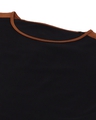 Shop Women's Brown & Black Color Block T-shirt