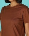 Shop Killer Brown Half Sleeve T-shirt
