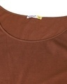 Shop Killer Brown Plus Size Full Sleeve T-shirt