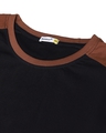 Shop Killer Brown Plus Size Sleeve Panel Full Sleeve T-shirt